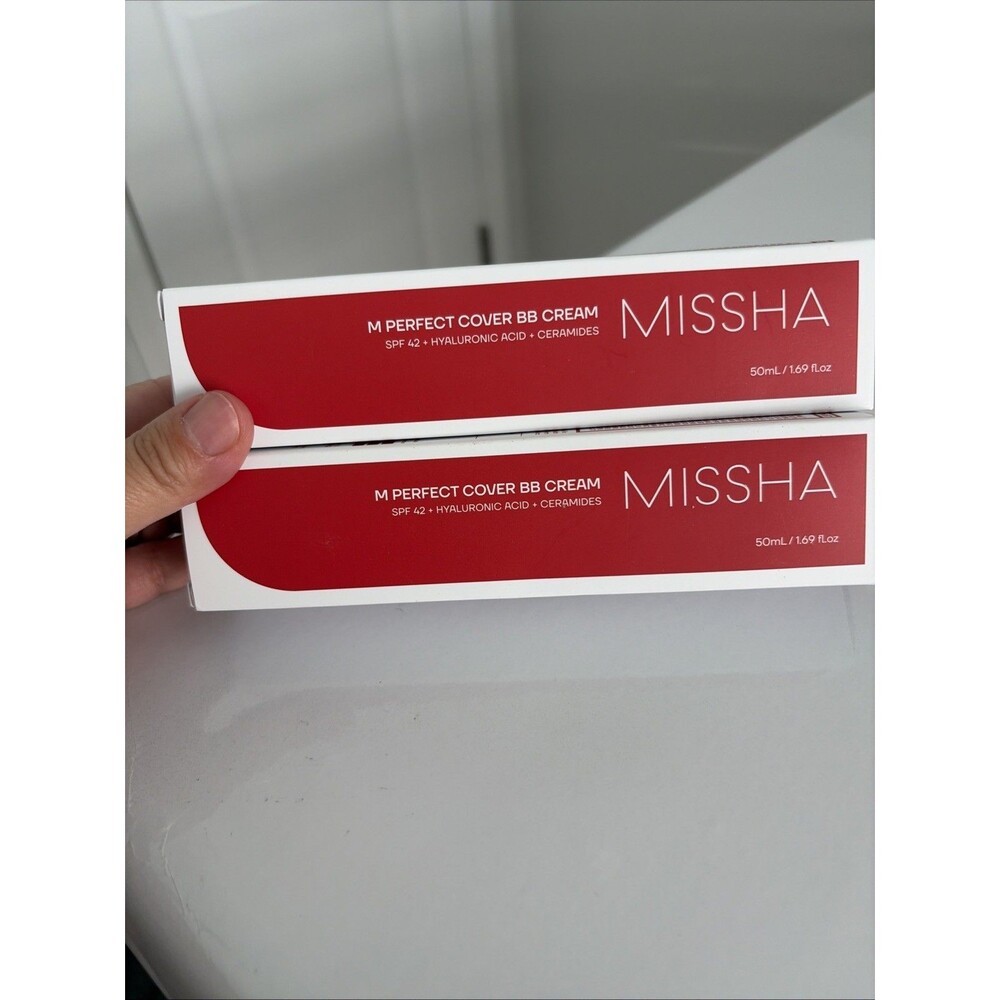 Missha M Perfect Cover BB Cream SPF42-PA+++ No.23/Natural Beige 50ml x2